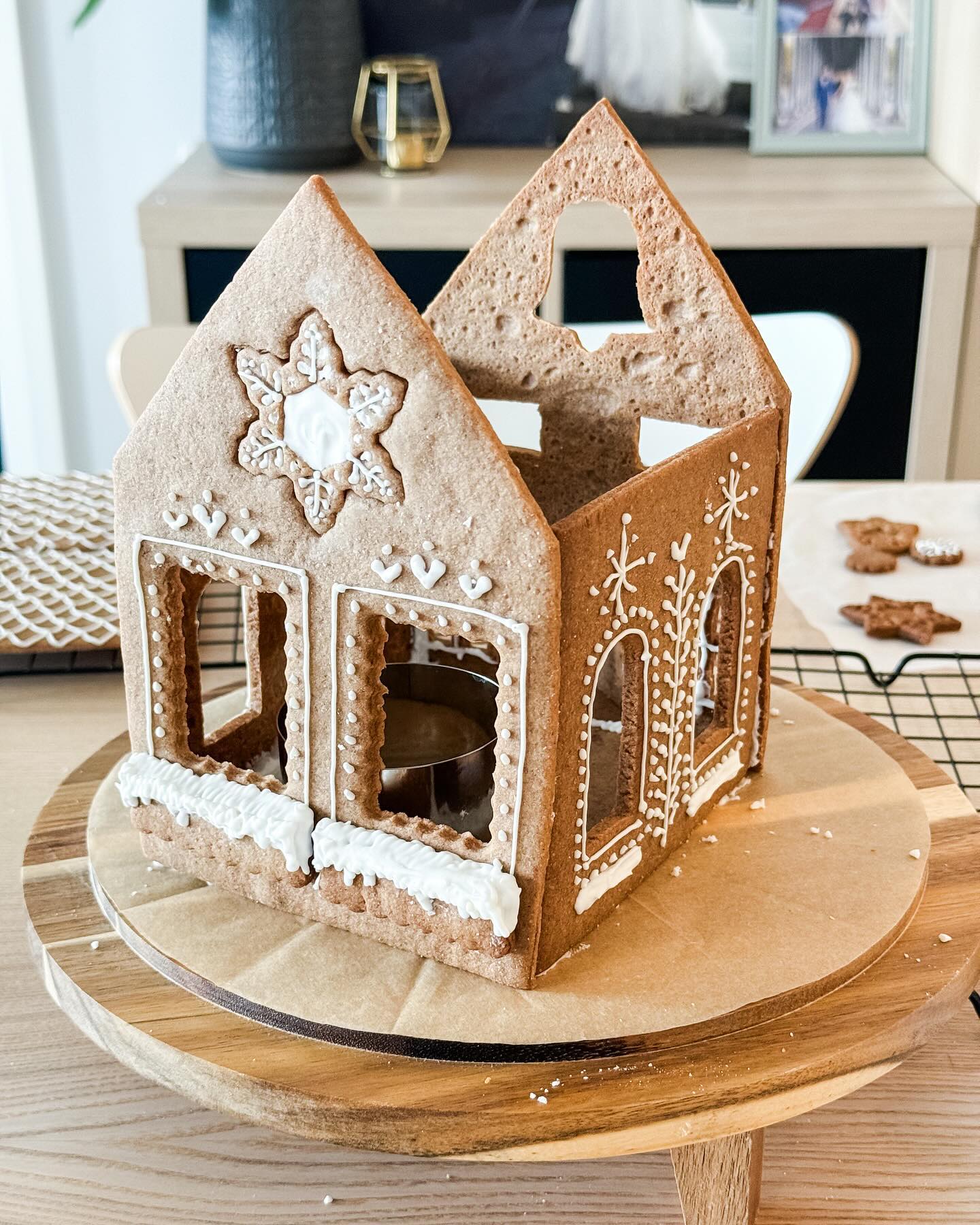 由零開始自製薑餅屋 - step 7