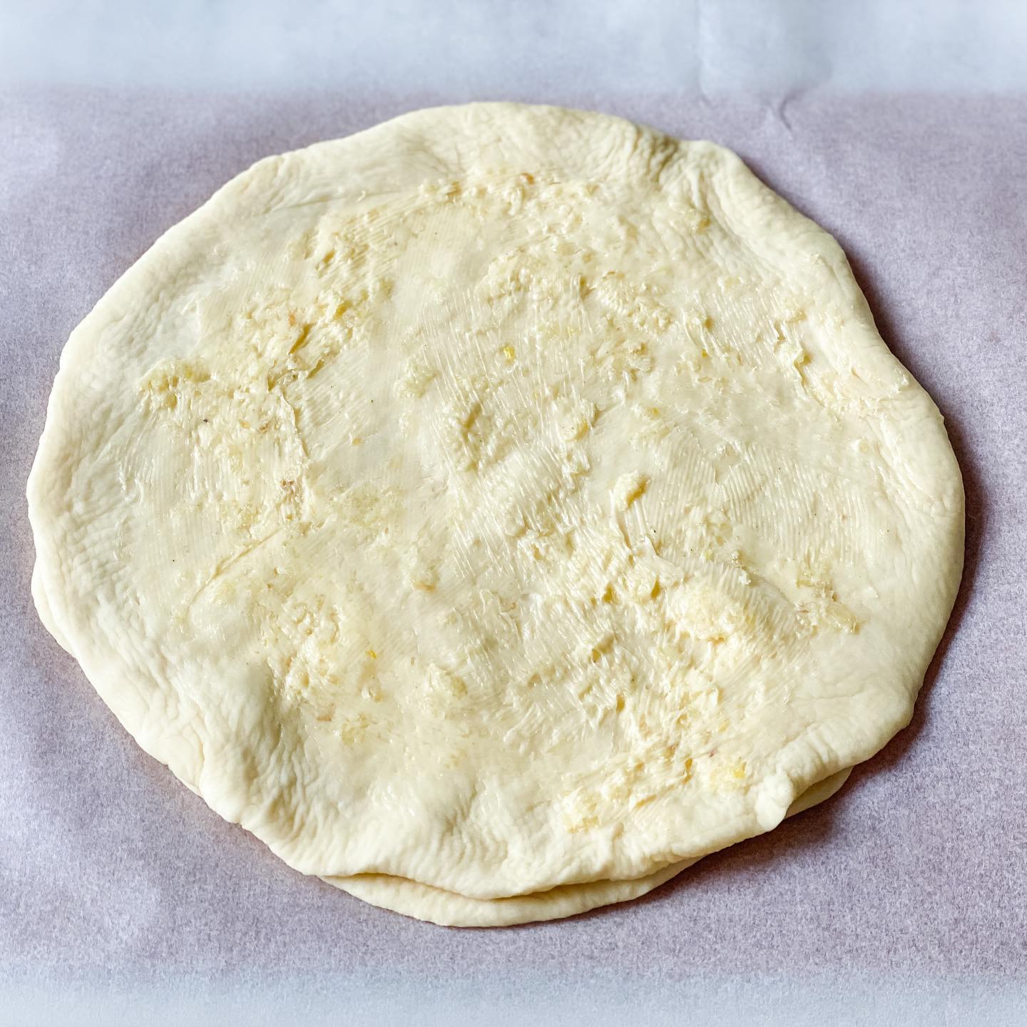 聖誕限定蒜茸牛油雪花包 - step 3