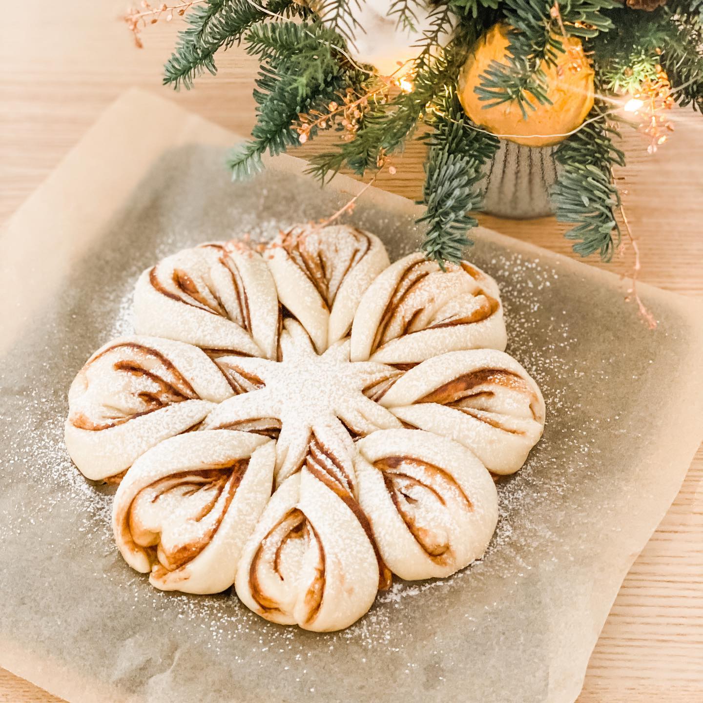 聖誕限定榛子醬雪花包 - step 7