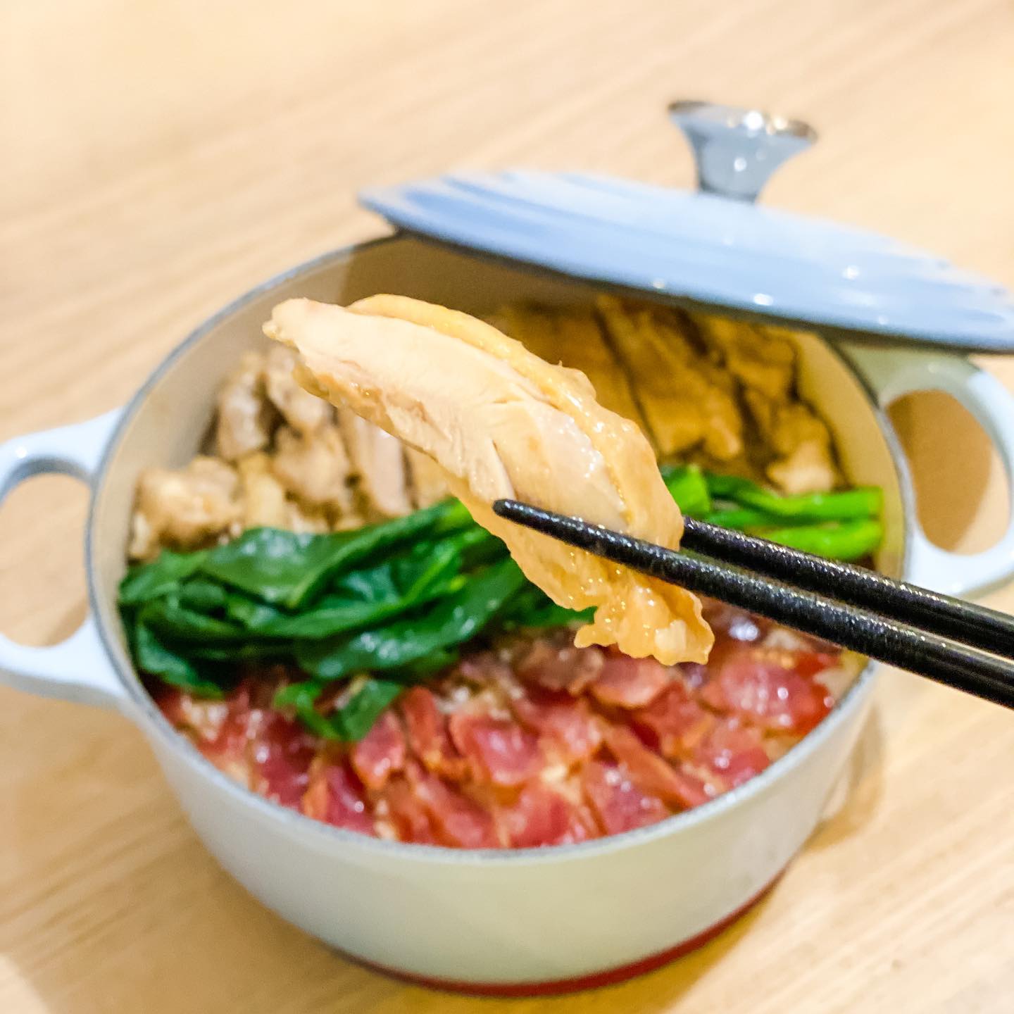 臘味雞肉煲仔飯