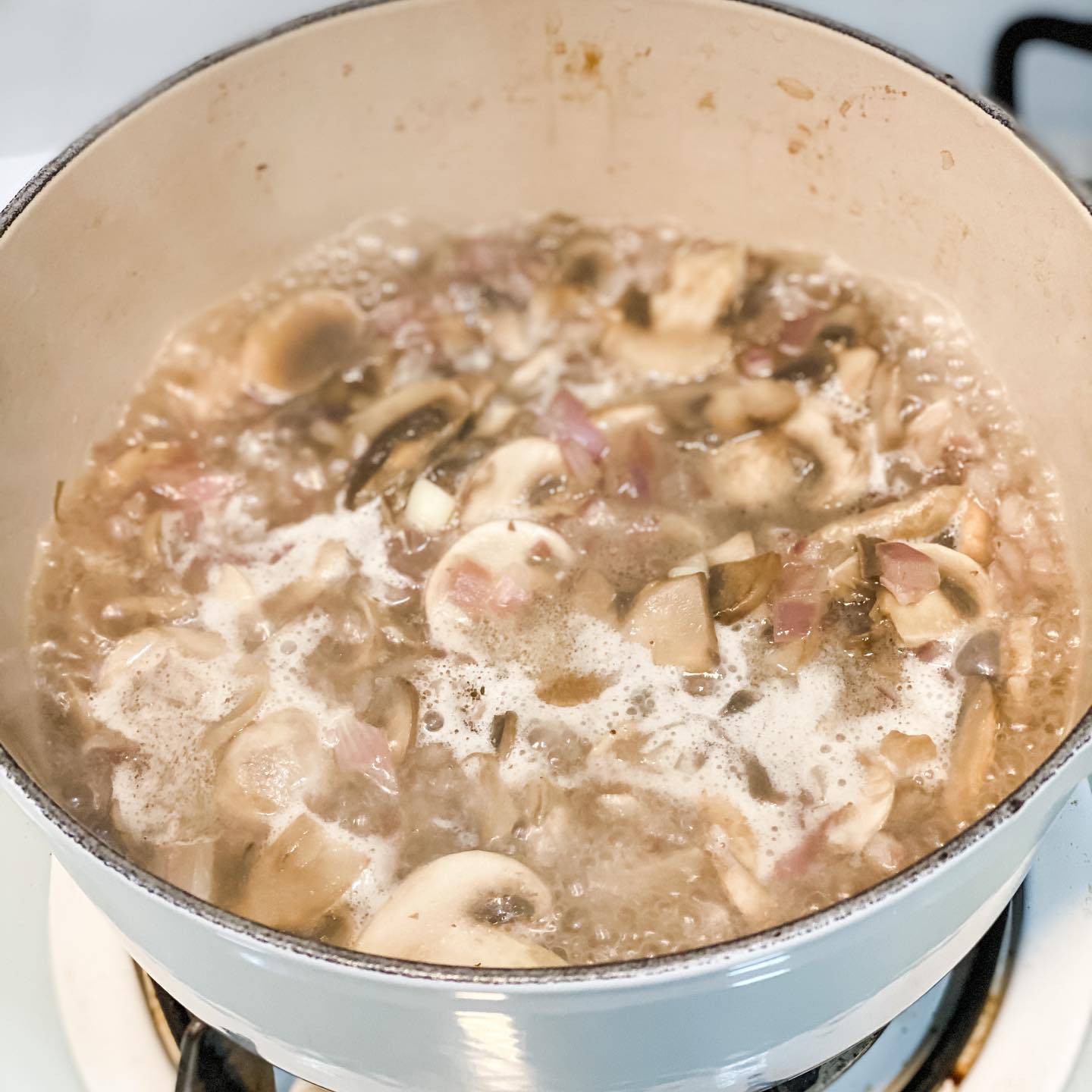 無奶無麵粉的蘑菇湯 - step 4