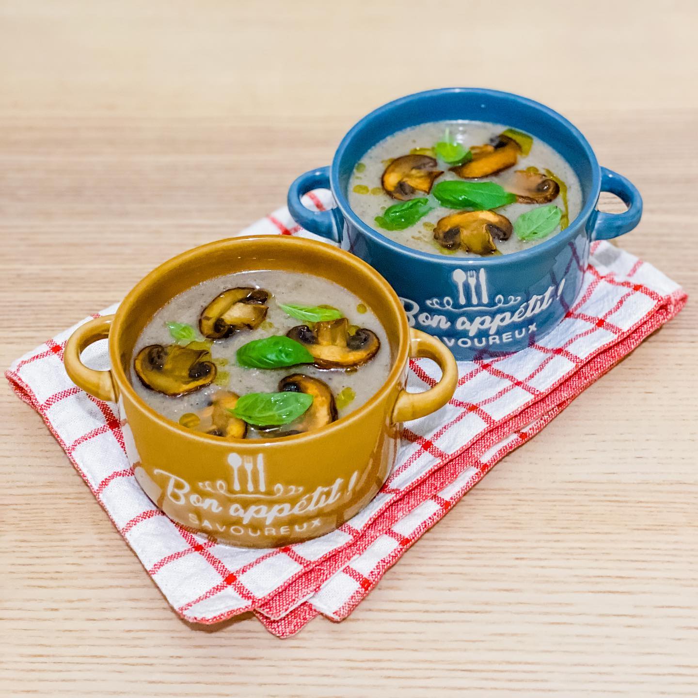 無奶無麵粉的蘑菇湯