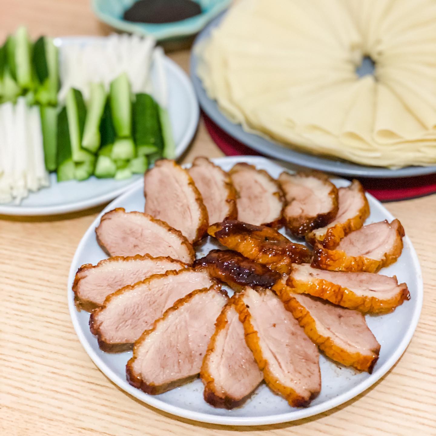 自製簡易版烤鴨/片皮鴨 - step 1