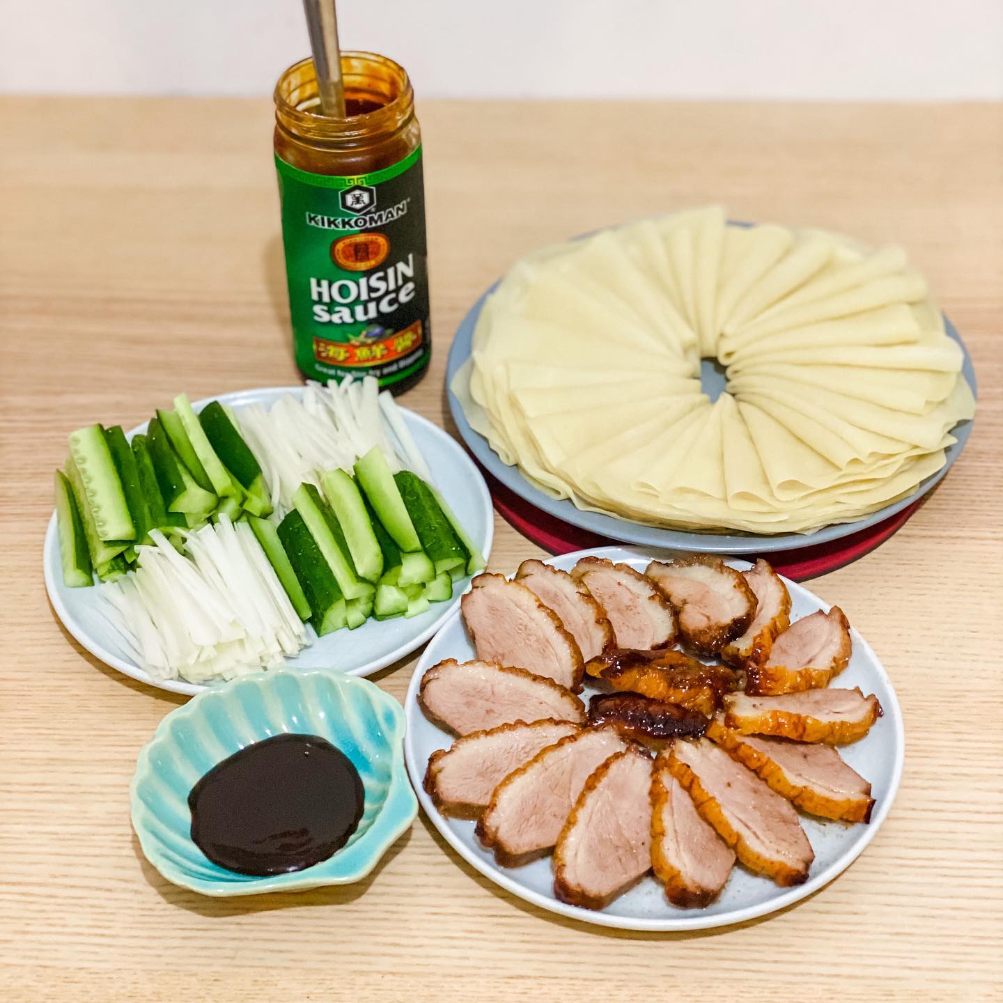 自製簡易版烤鴨/片皮鴨