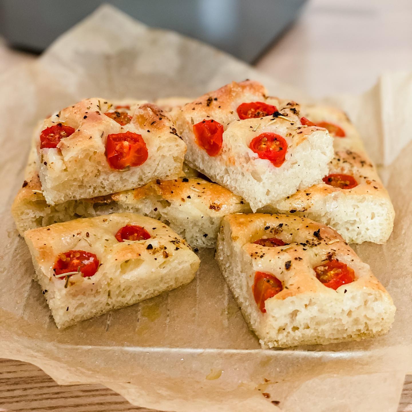 Focaccia 佛卡夏 意大利香草蕃茄麵包 - step 5