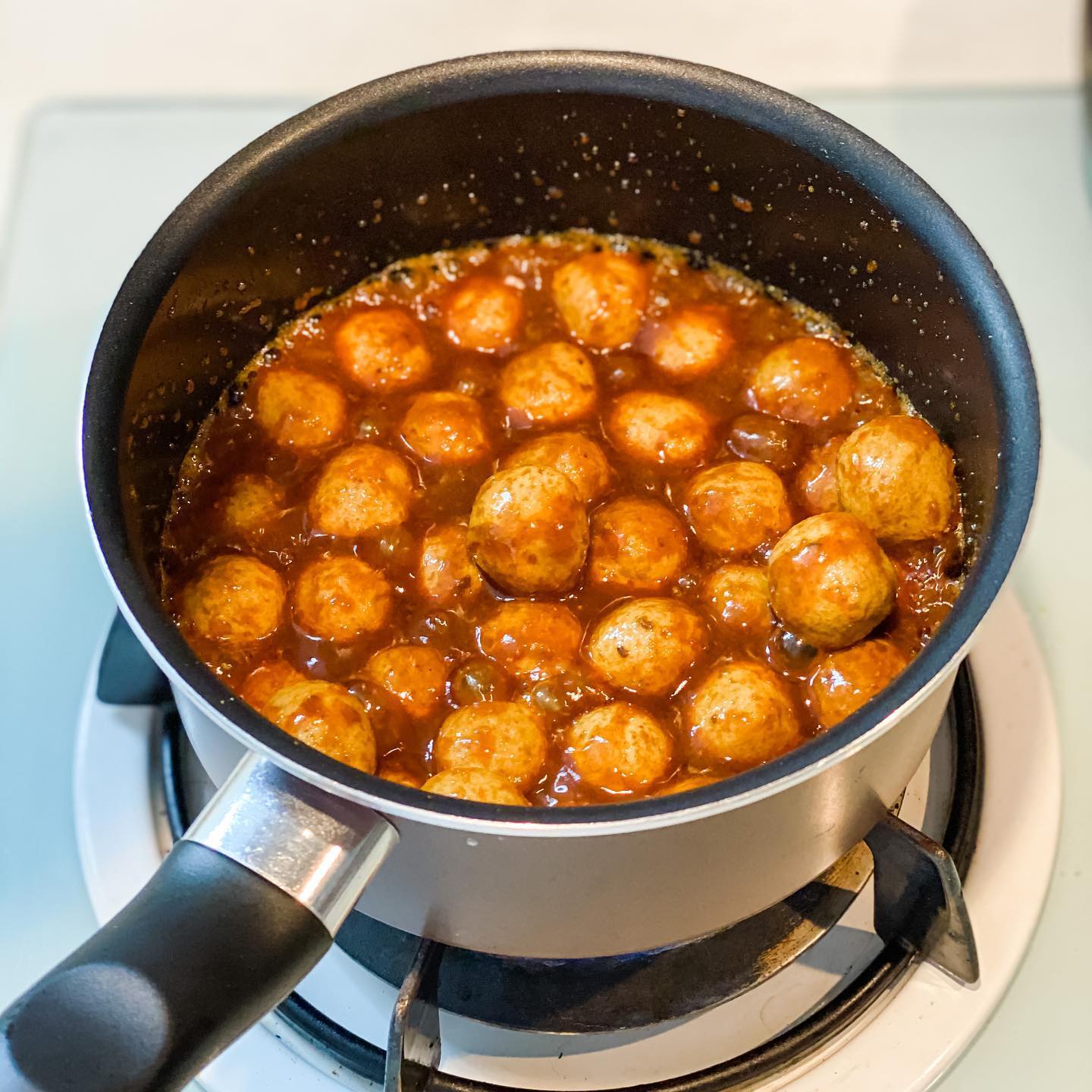 港式咖喱魚蛋 - step 1