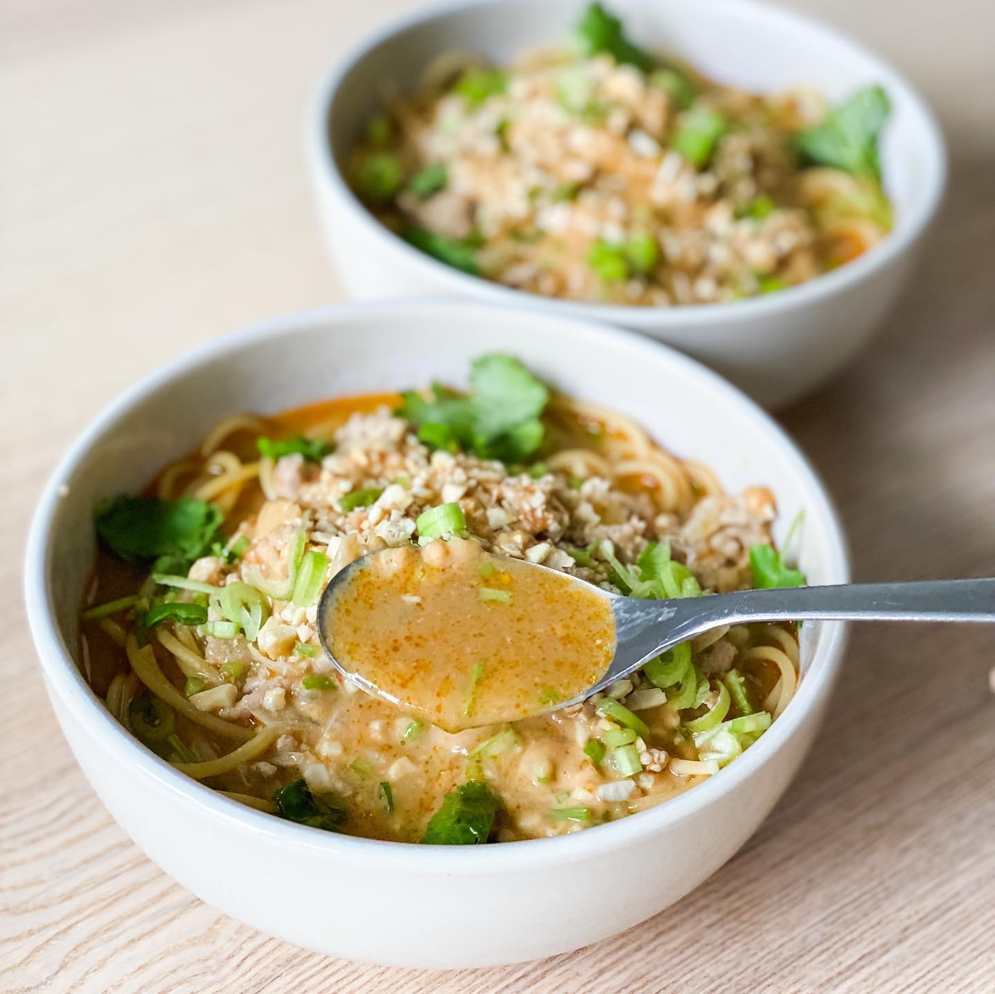 簡化版擔擔麵 - step 1