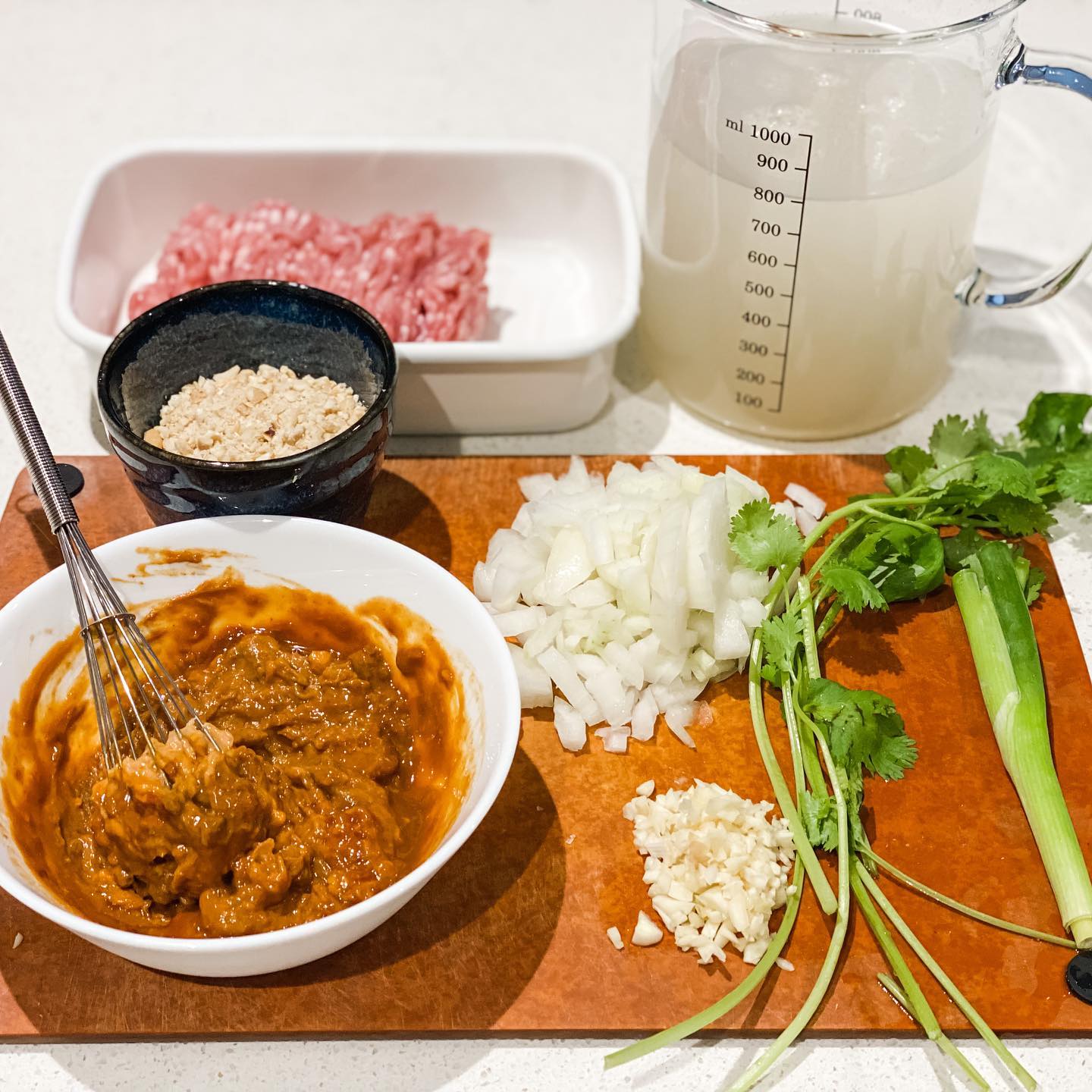 簡化版擔擔麵 - step 2