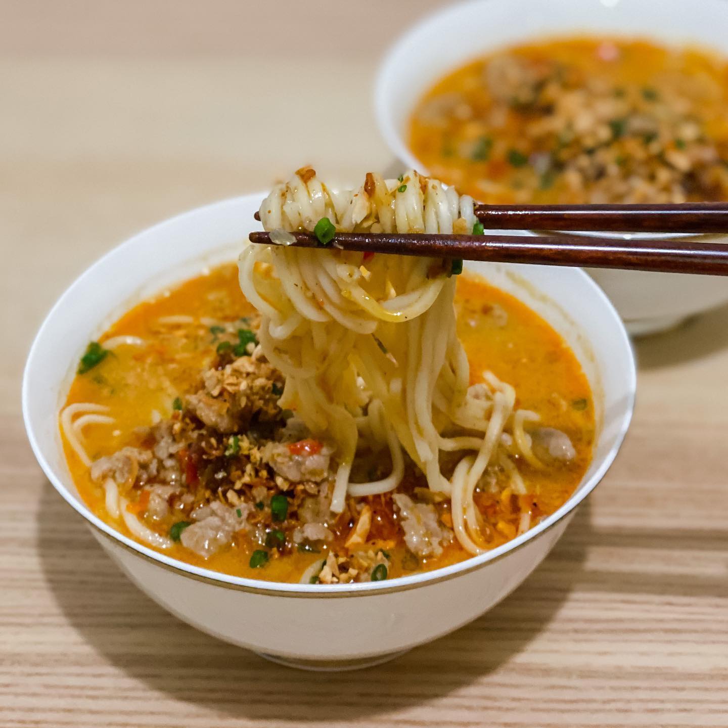 自製擔擔麵 - step 1