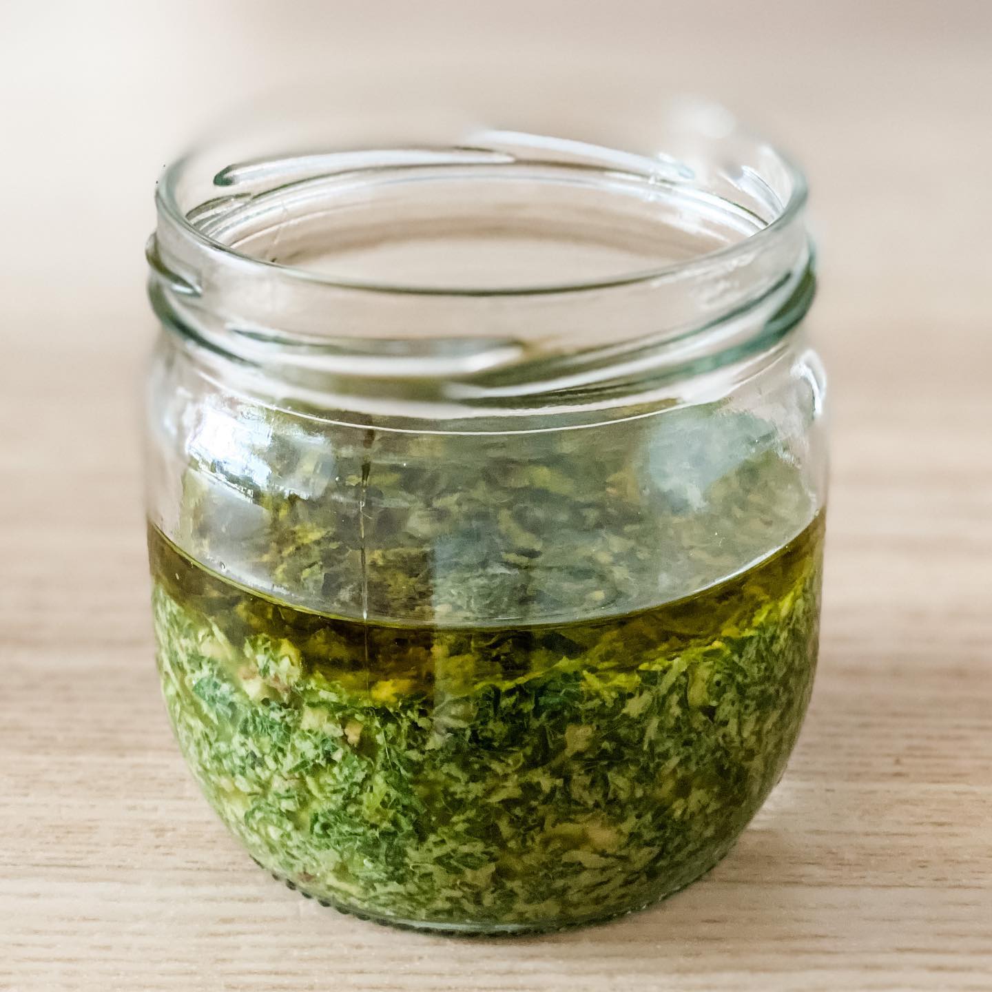 自製青醬Homemade Pesto - step 1