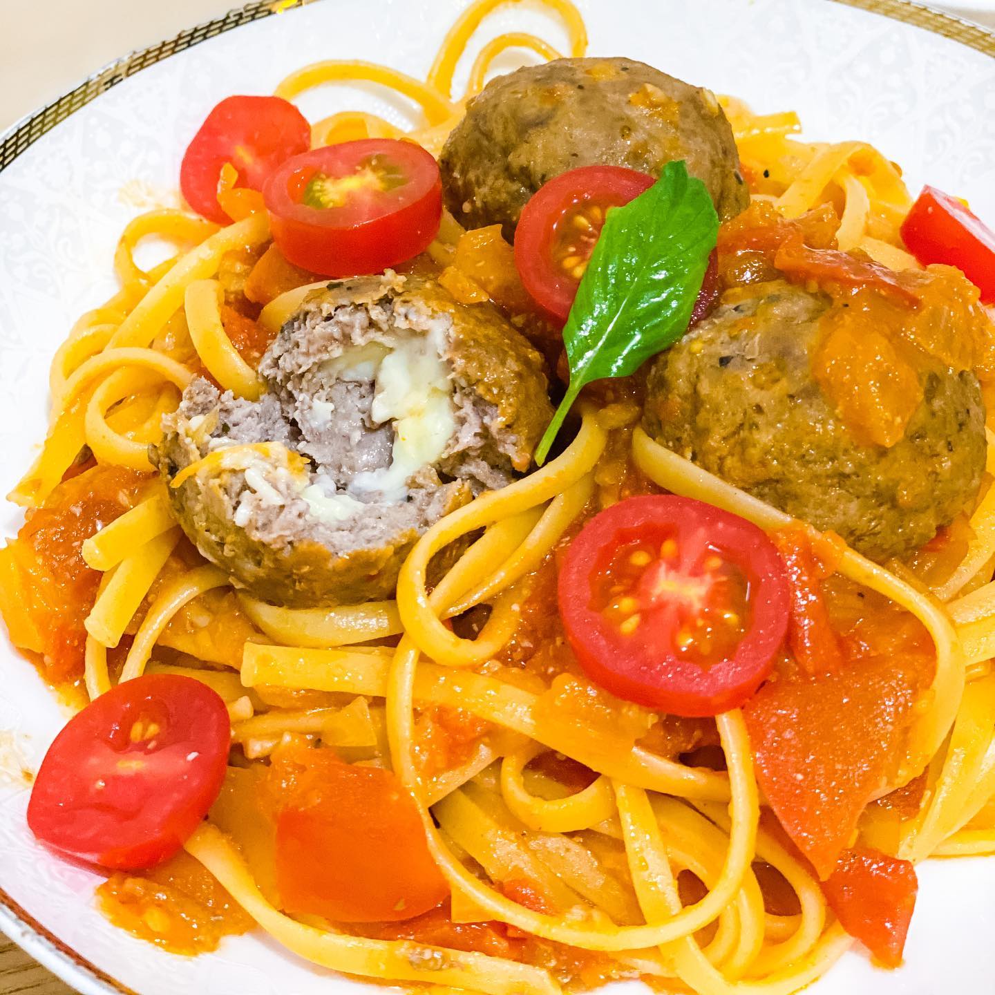 自製意式芝士肉丸 - step 1