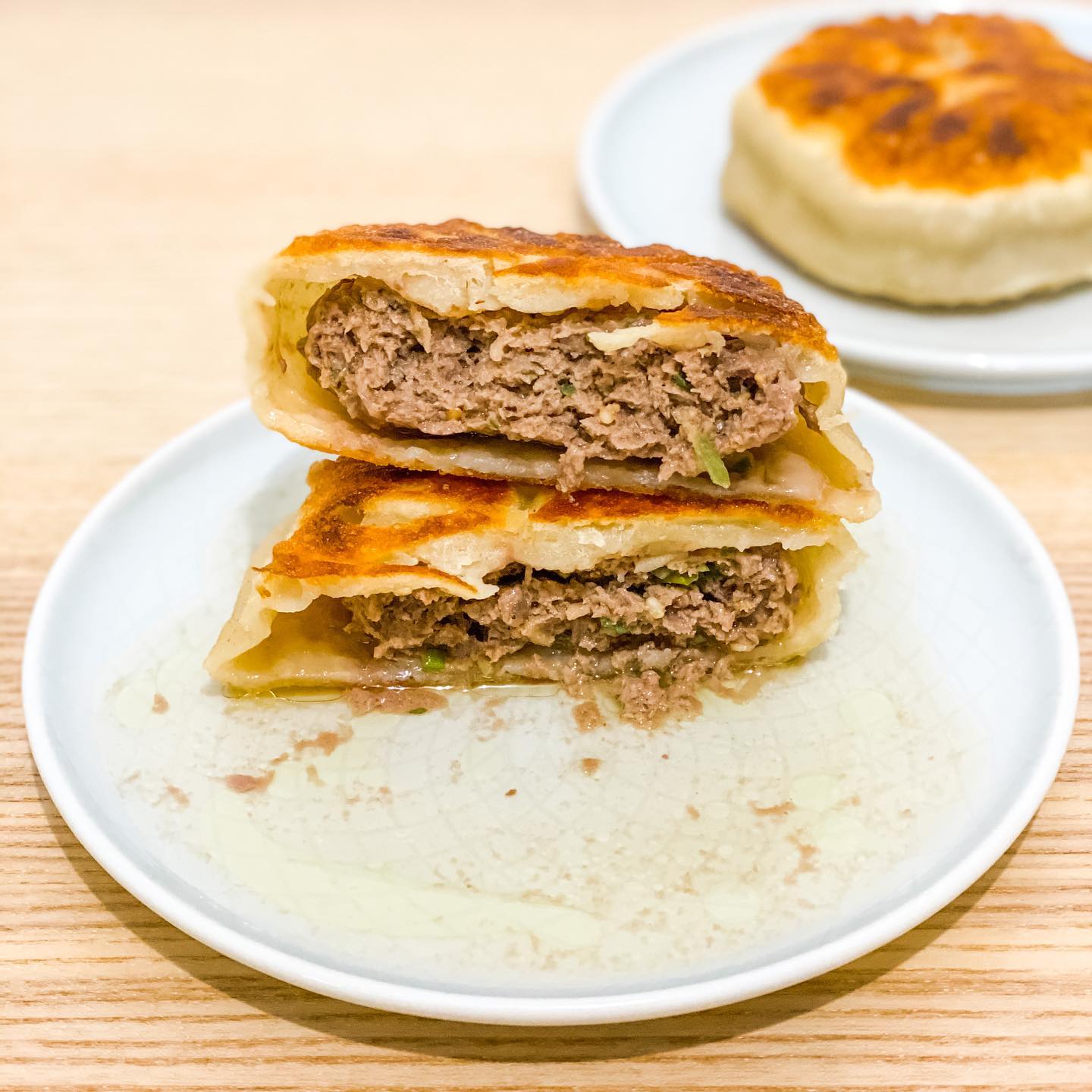 自家製爆汁牛肉餡餅 - step 1