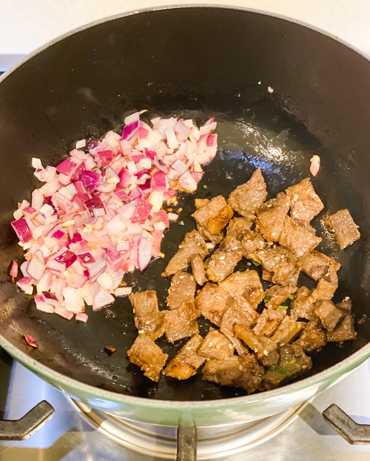 Korean Ssam Jang Fried Rice - step 3