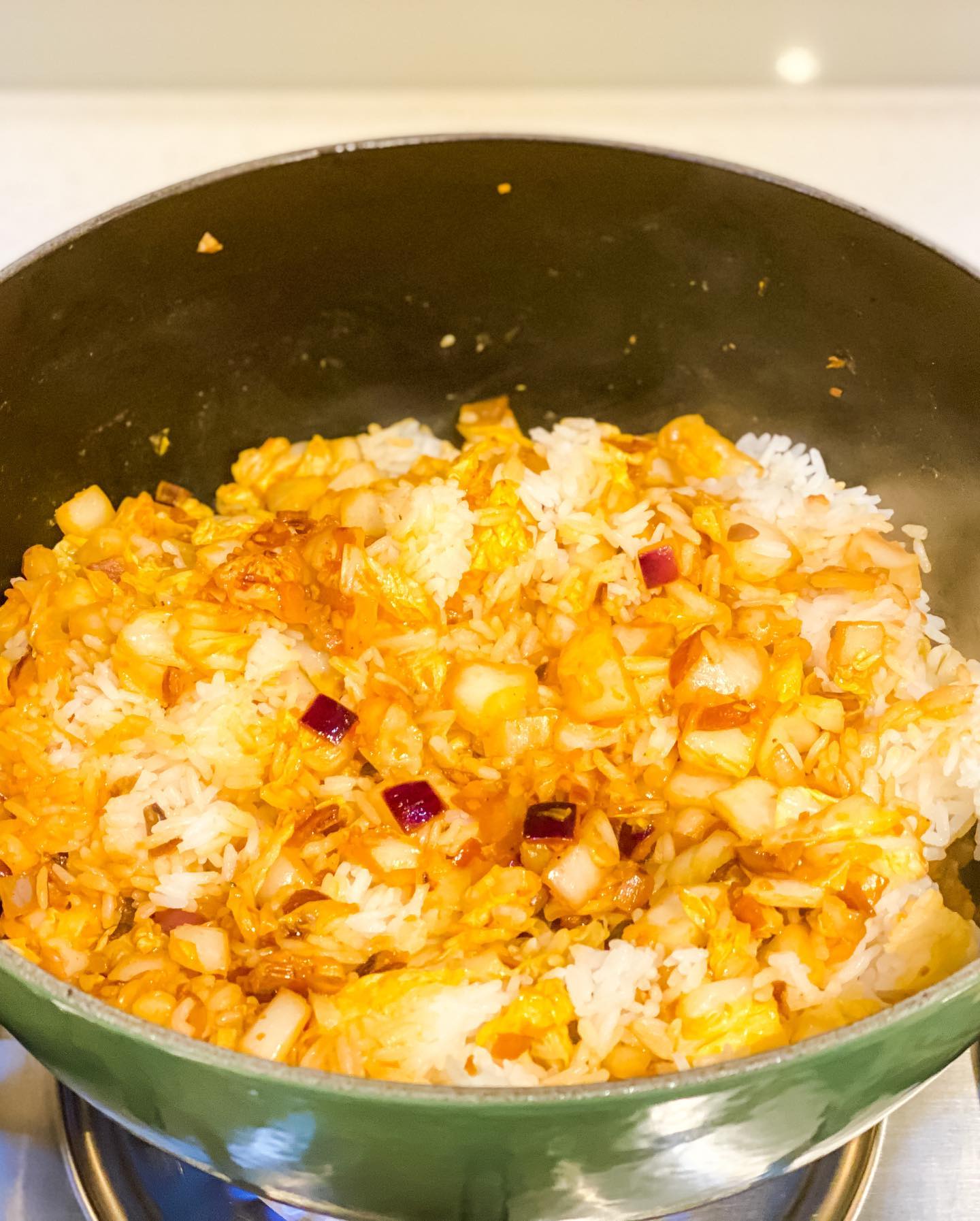 Korean Ssam Jang Fried Rice - step 6