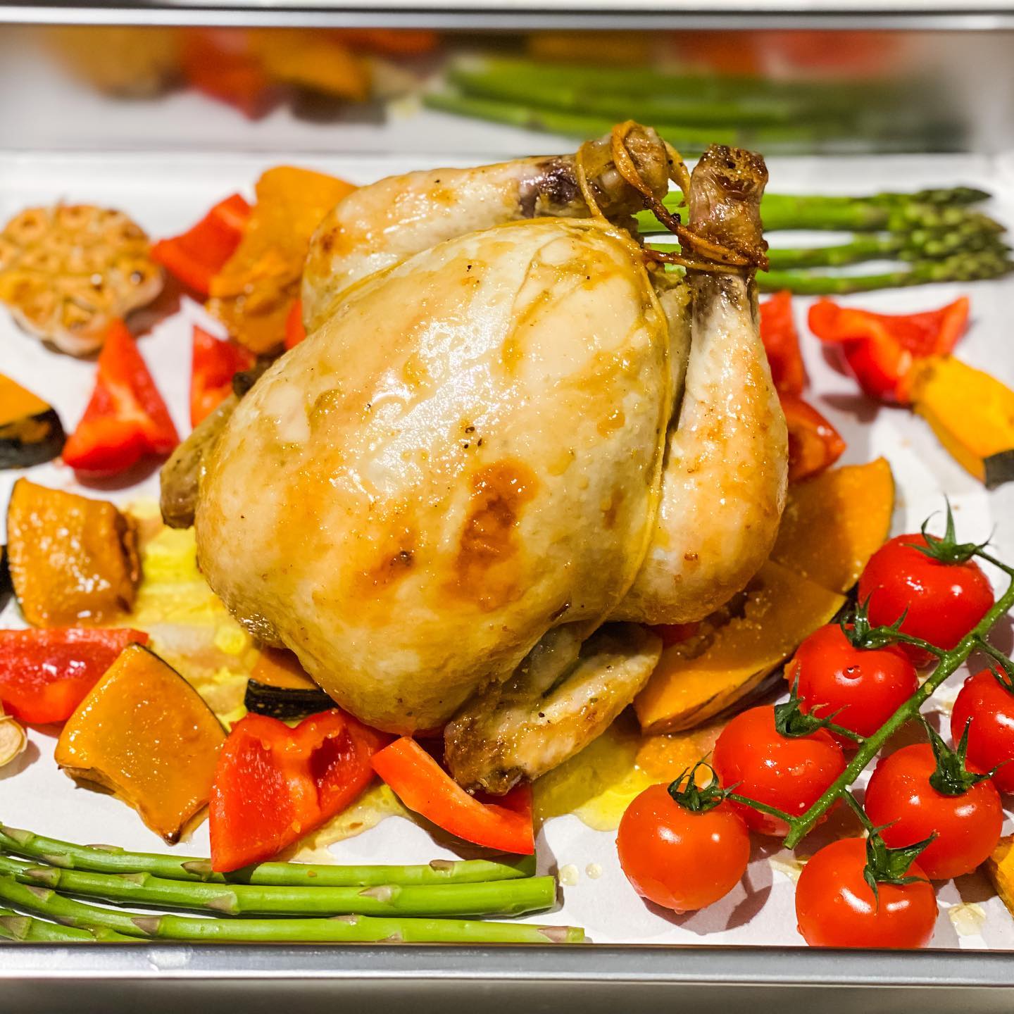 檸檬蒜香烤雞 - step 2