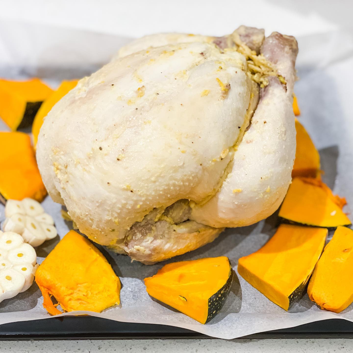 檸檬蒜香烤雞 - step 3