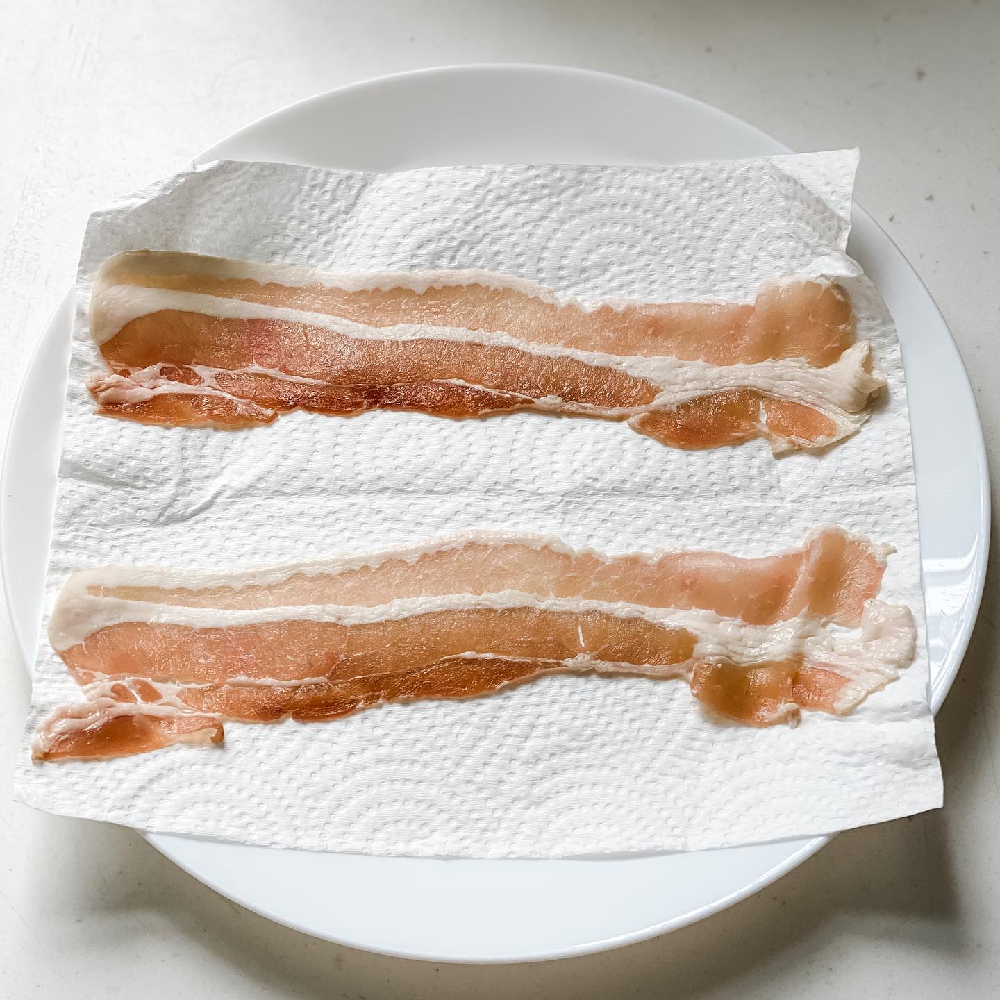 微波爐脆煙肉 - step 2