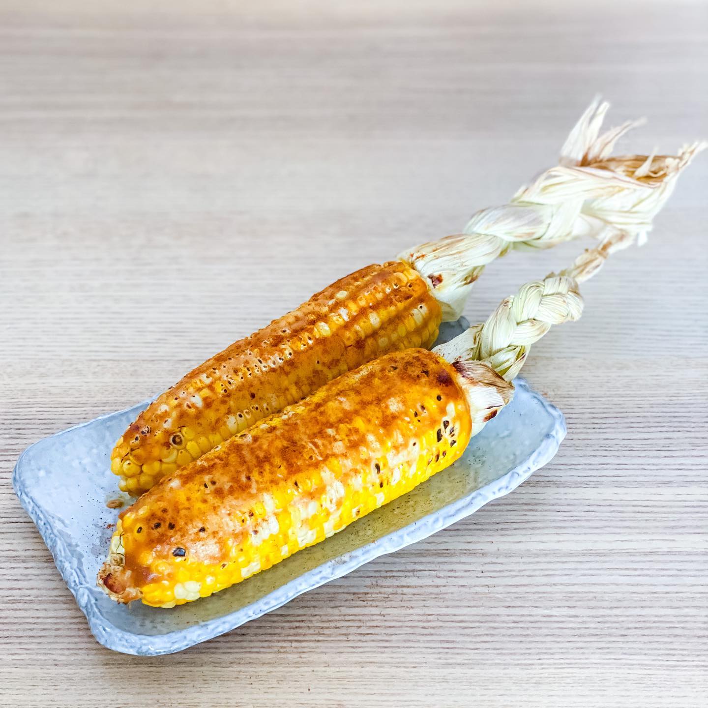 Miso Grilled Corn - step 4