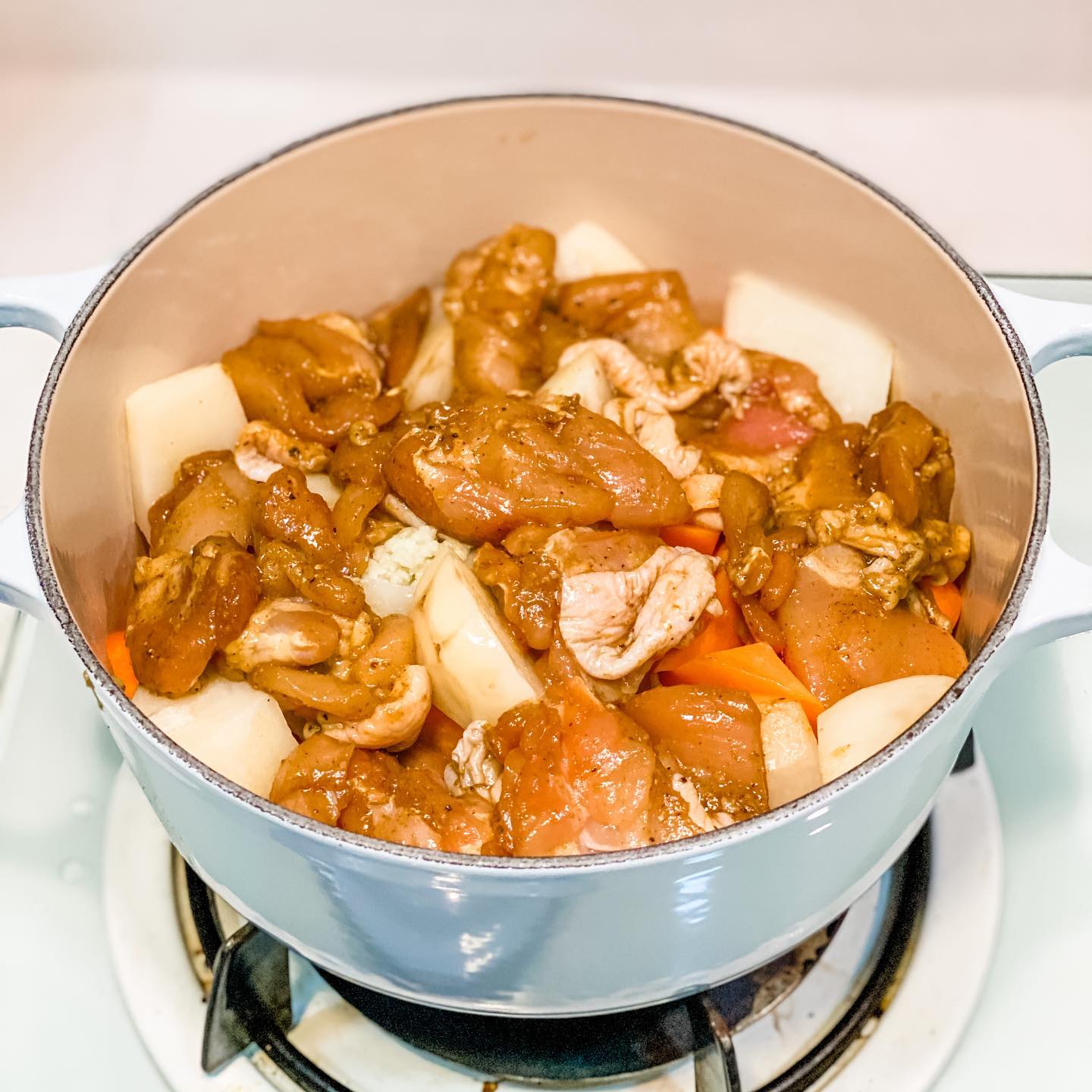 零失敗 - 無水咖哩雞 - step 2