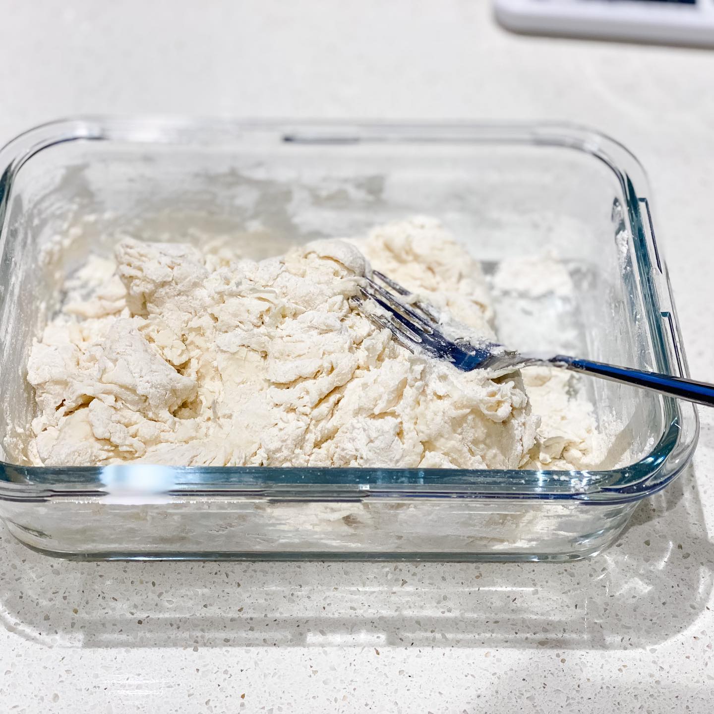 免揉麵包 - step 1