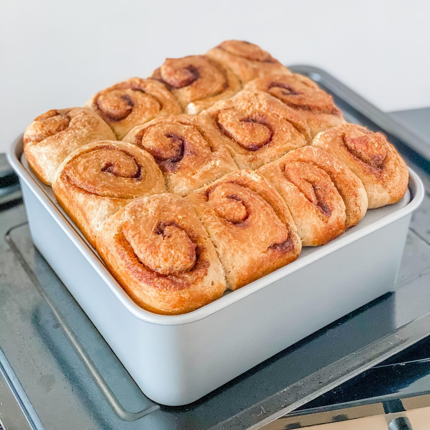 免揉肉桂捲 - step 1