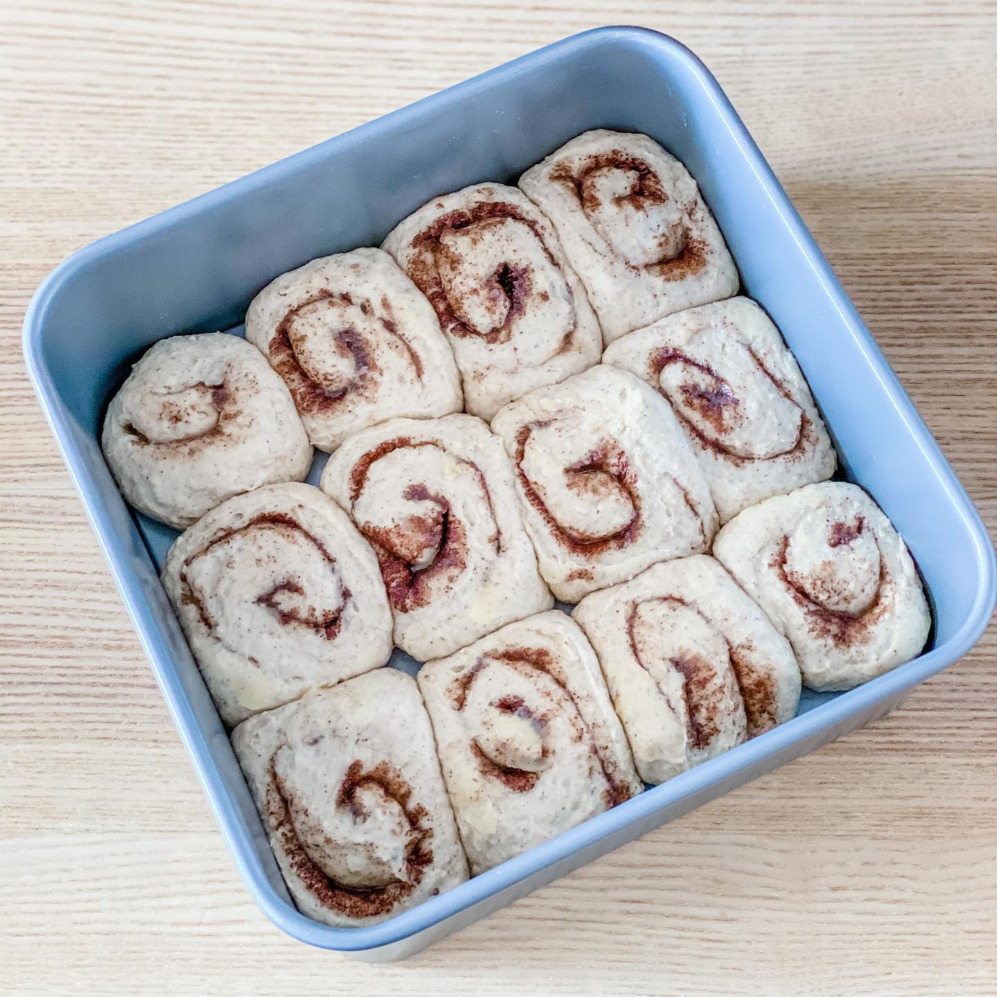 免揉肉桂捲 - step 2