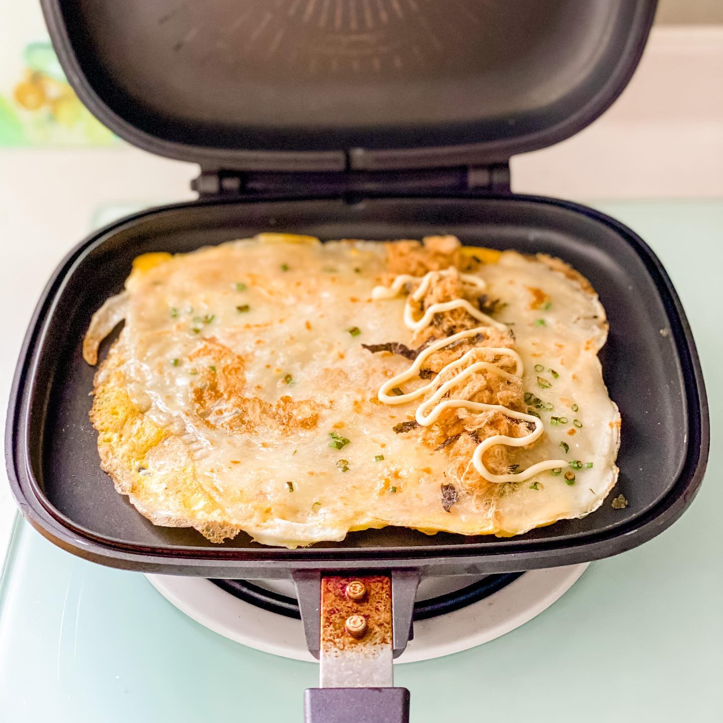 肉鬆蛋餅 - step 3