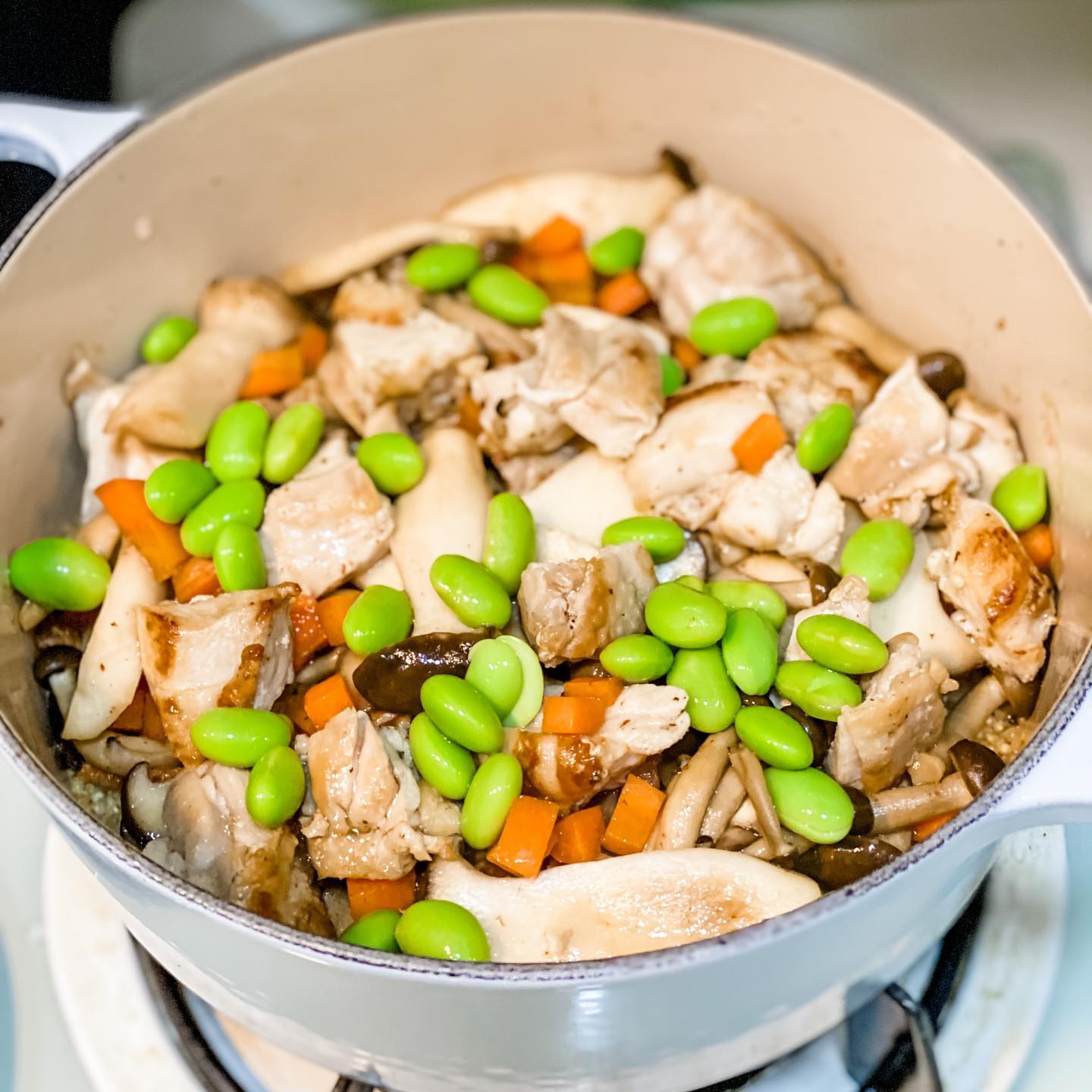 Quinoa Chicken Zosui - step 8