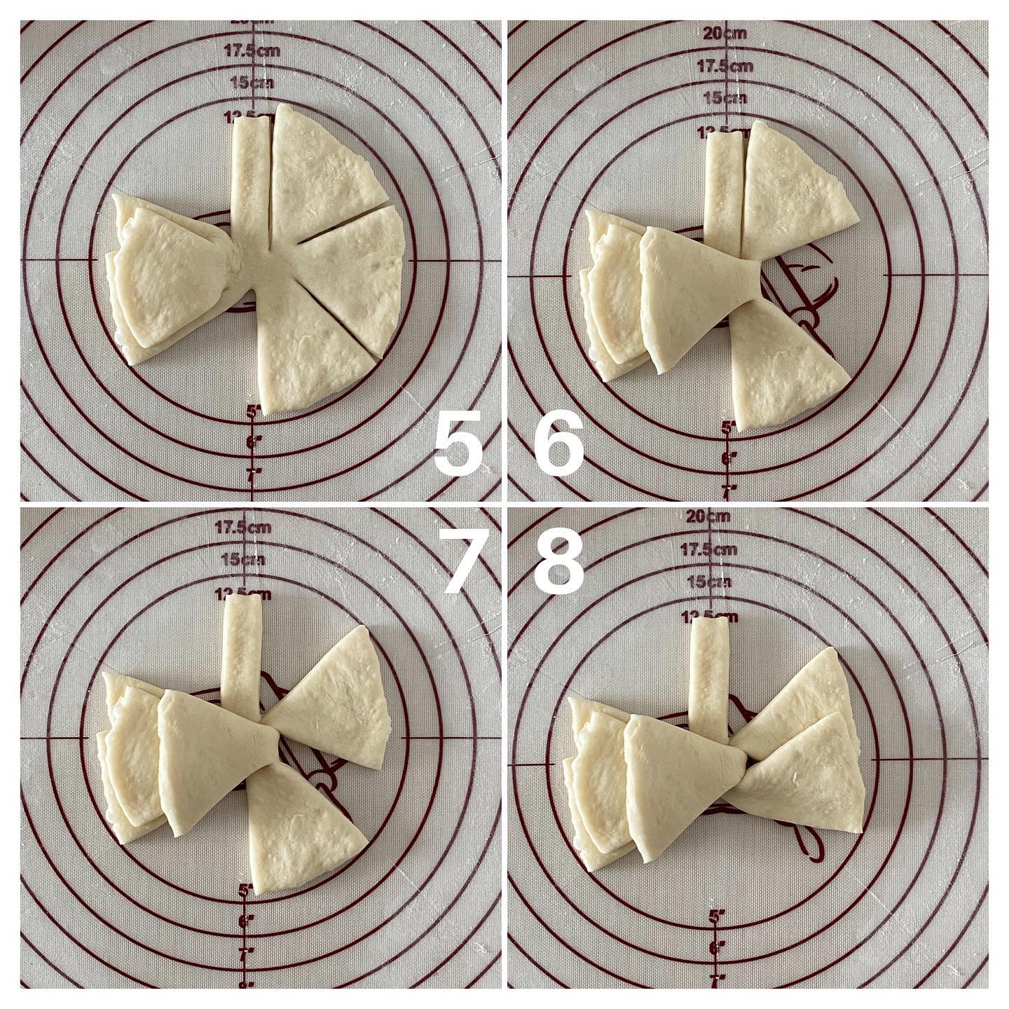 少女心大爆發 — 蝴蝶結麵包🎀 - step 4