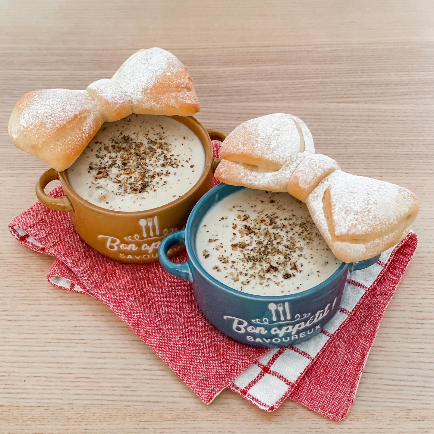 少女心大爆發 — 蝴蝶結麵包🎀