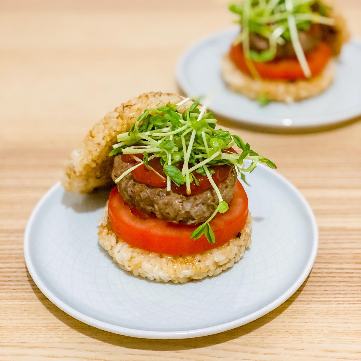 Rice burger - step 1