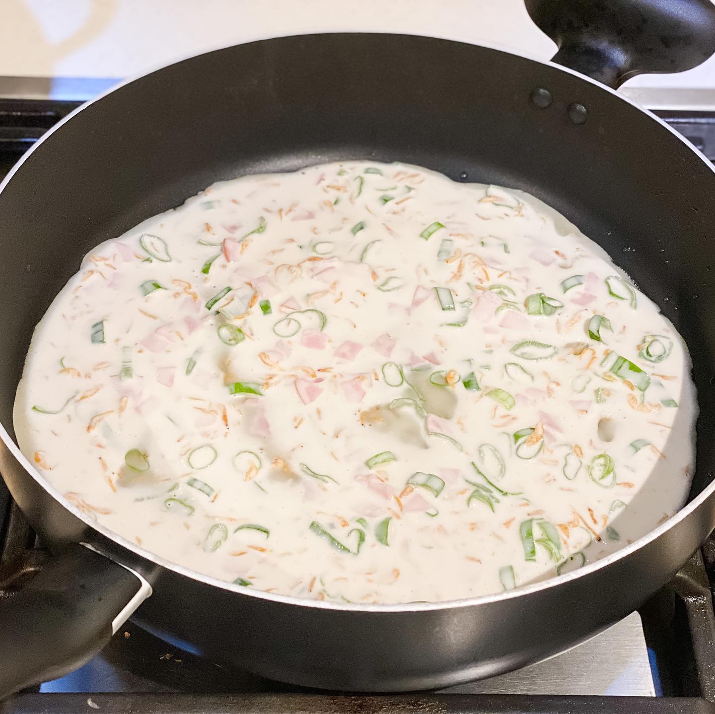 櫻花蝦煎薄罉 - step 5