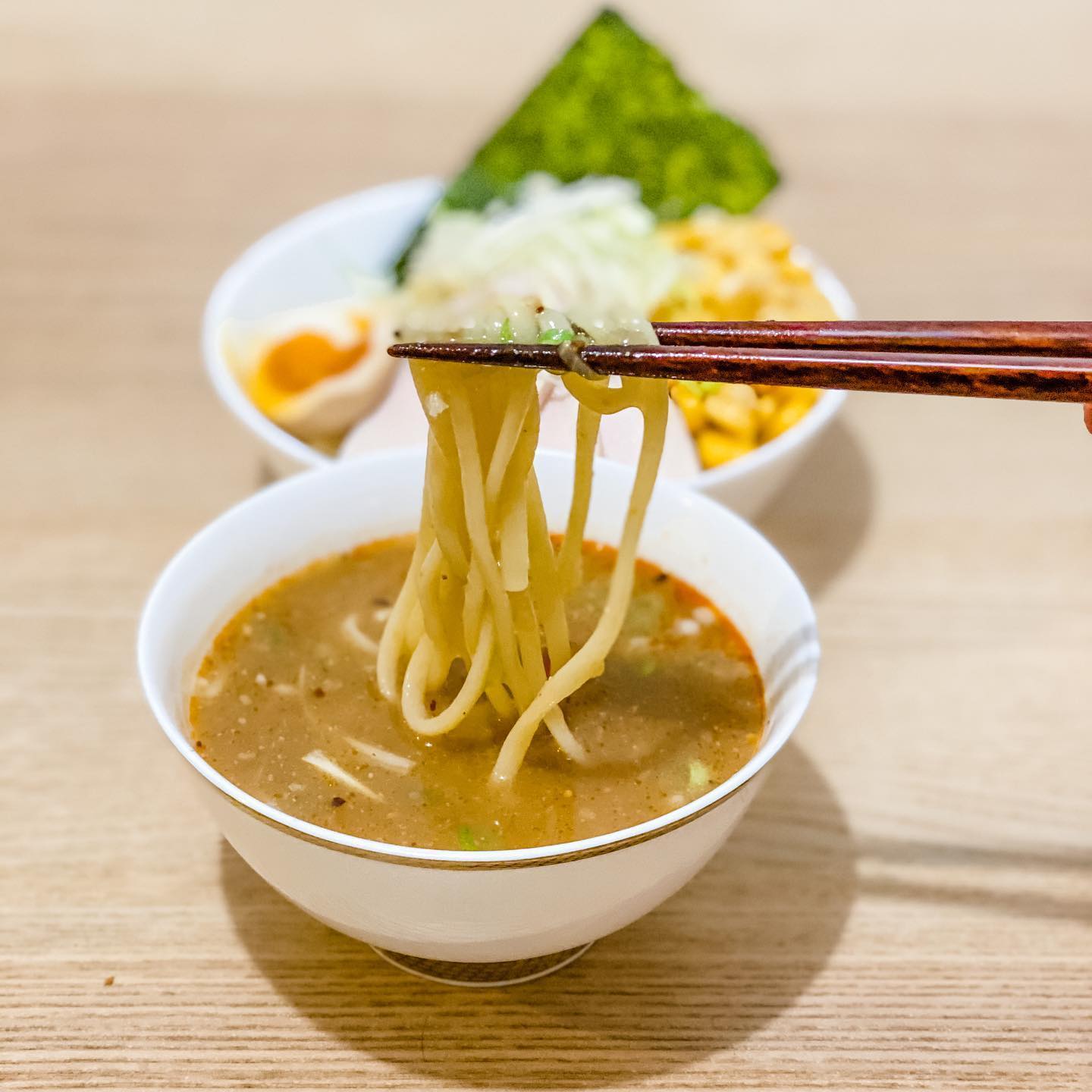 自製簡單版味噌沾麵 - step 2