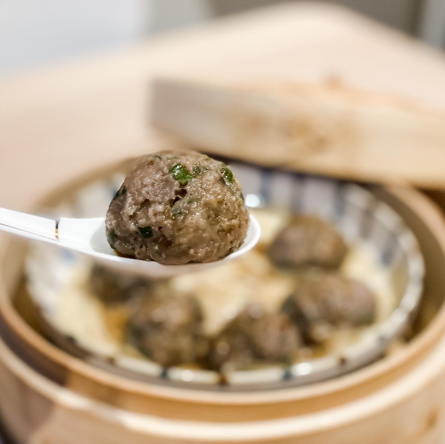 山竹牛肉球 - step 1