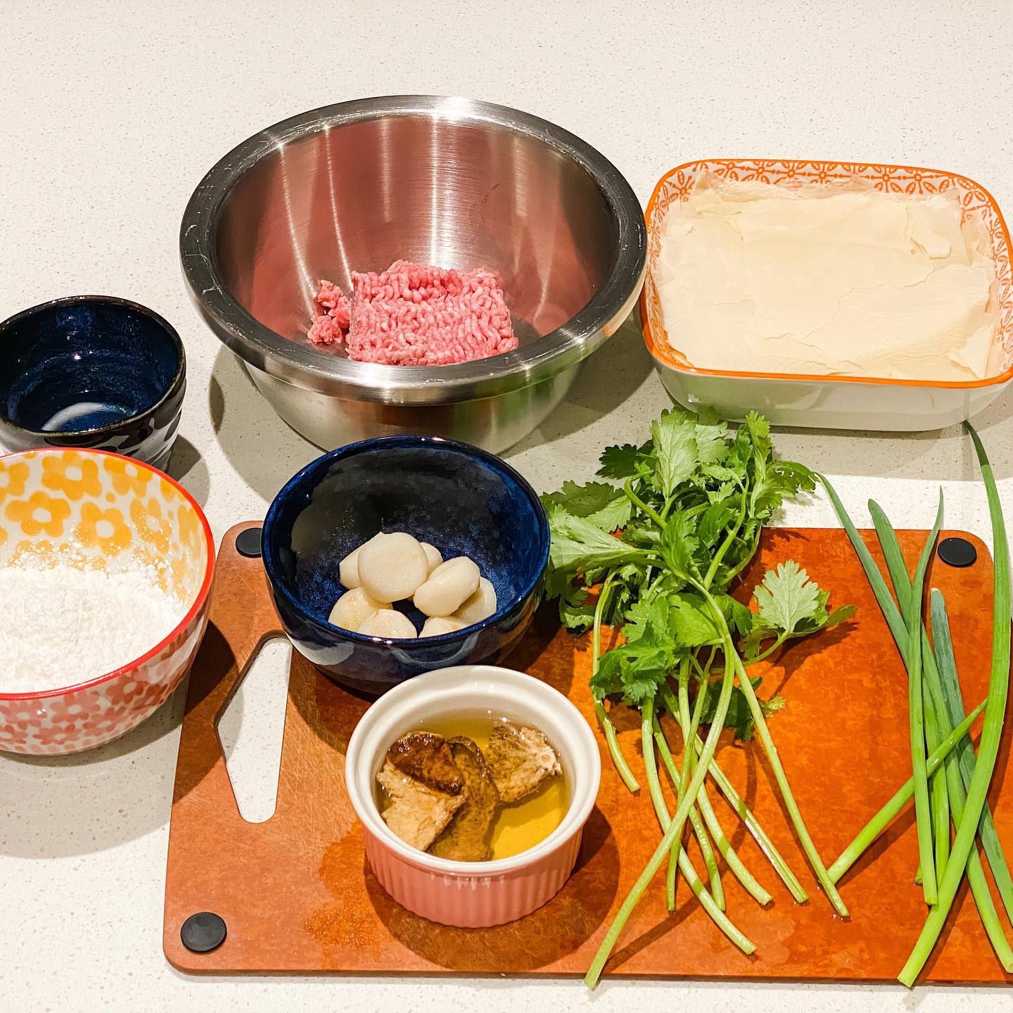 山竹牛肉球 - step 2