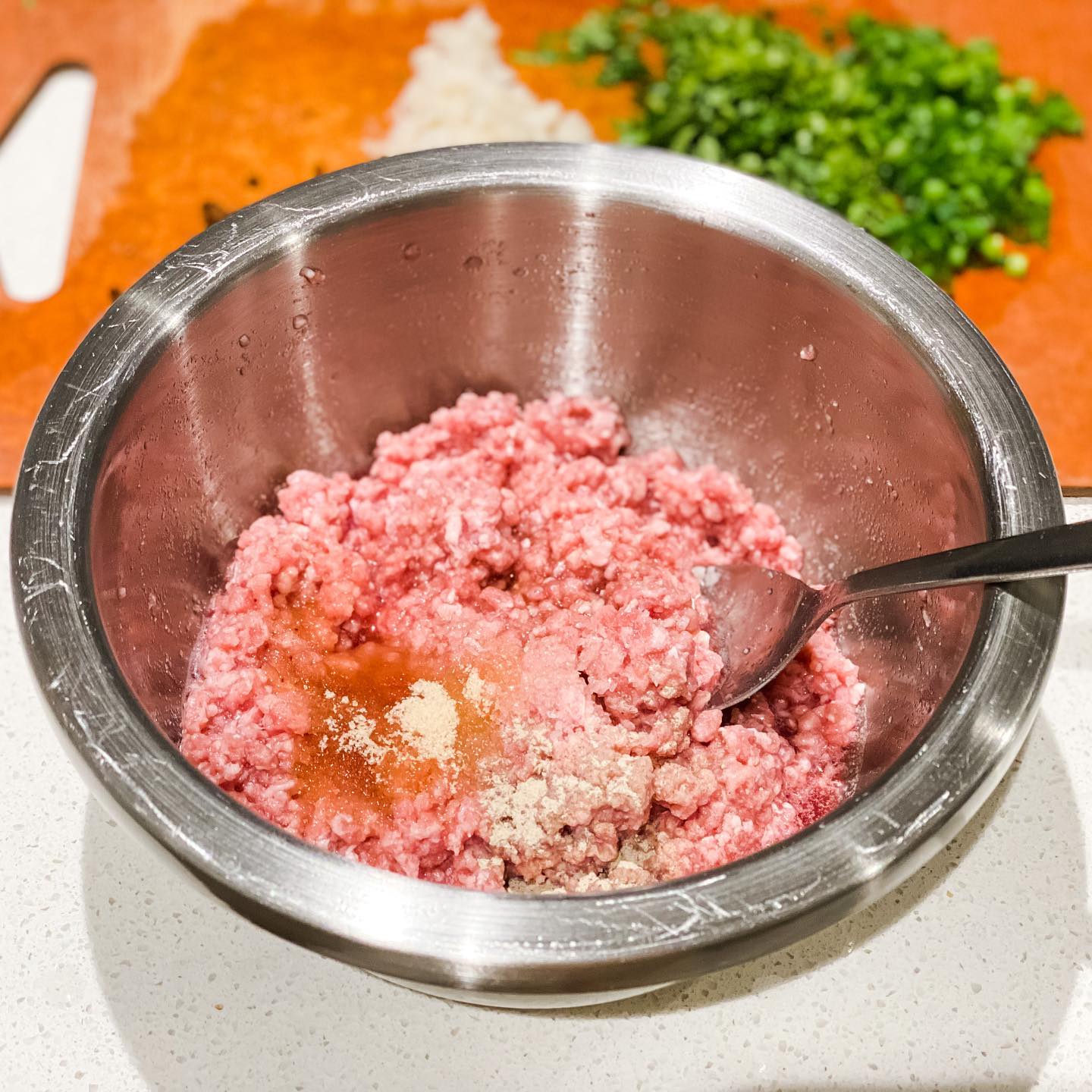 山竹牛肉球 - step 4