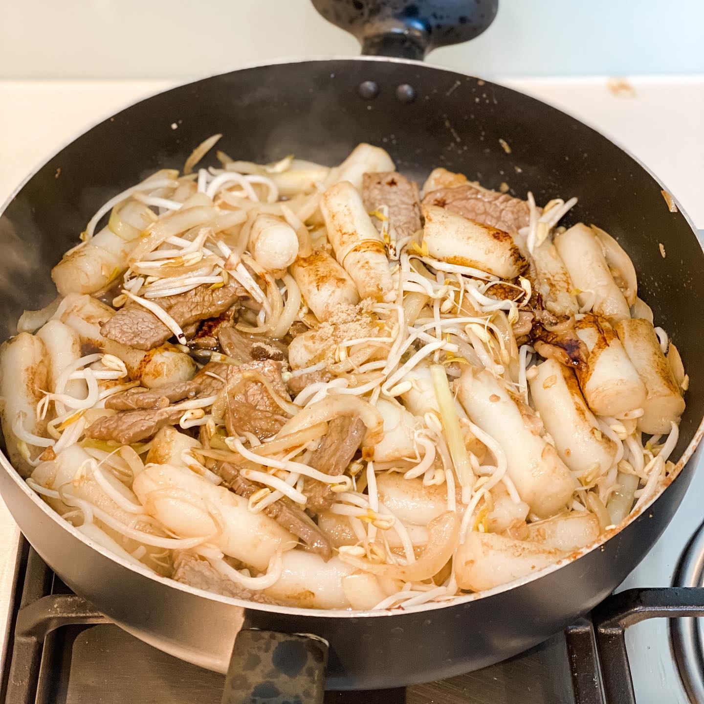 Stir-Fry Beef Rice Noodles Roll (Cheung Fun) - step 8