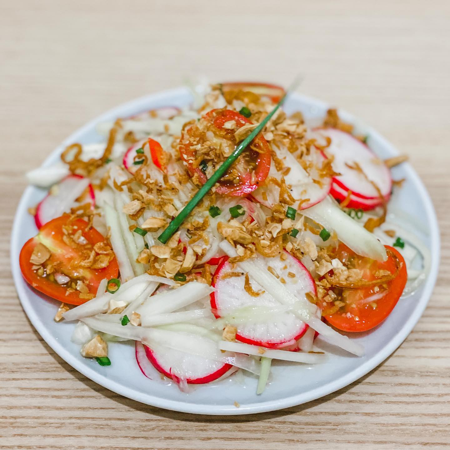 泰式櫻花蝦青木瓜沙律 - step 1