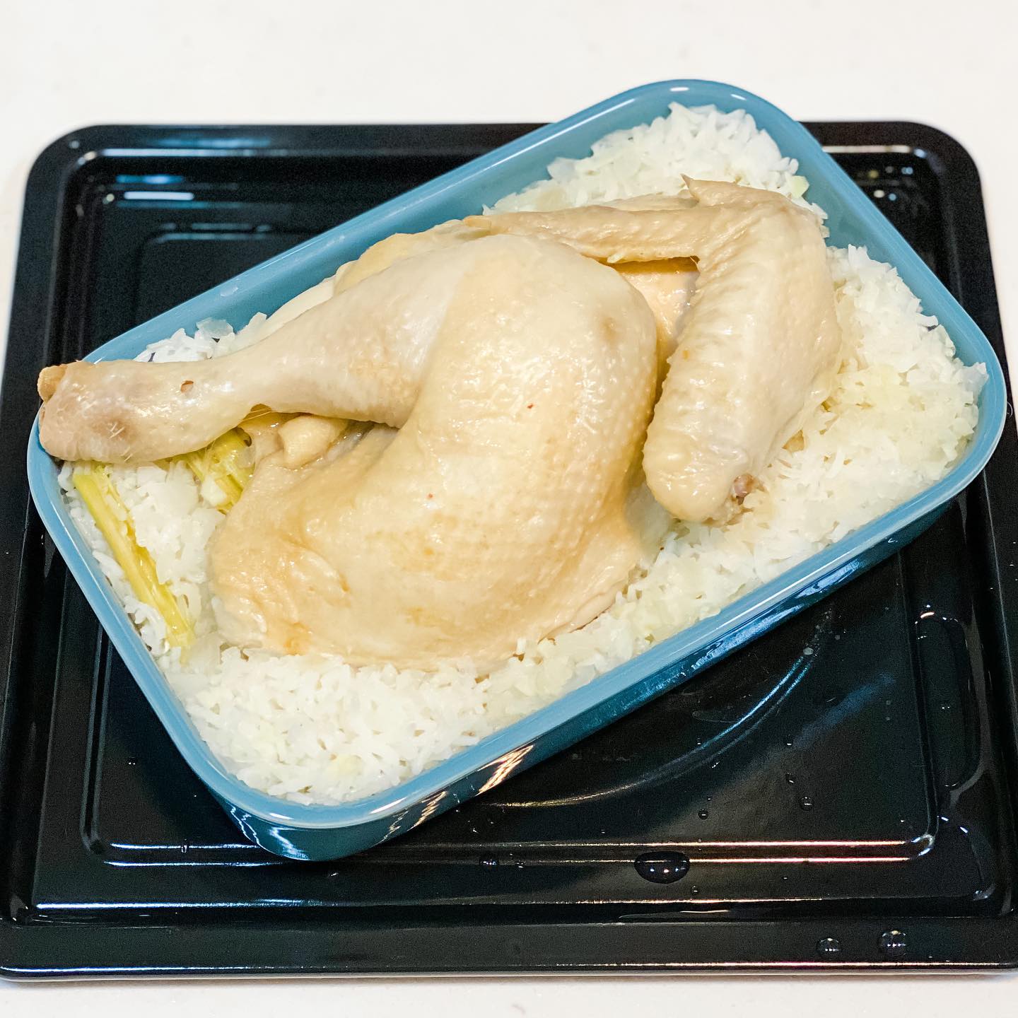 Thai Hainanese Chicken Rice - step 1