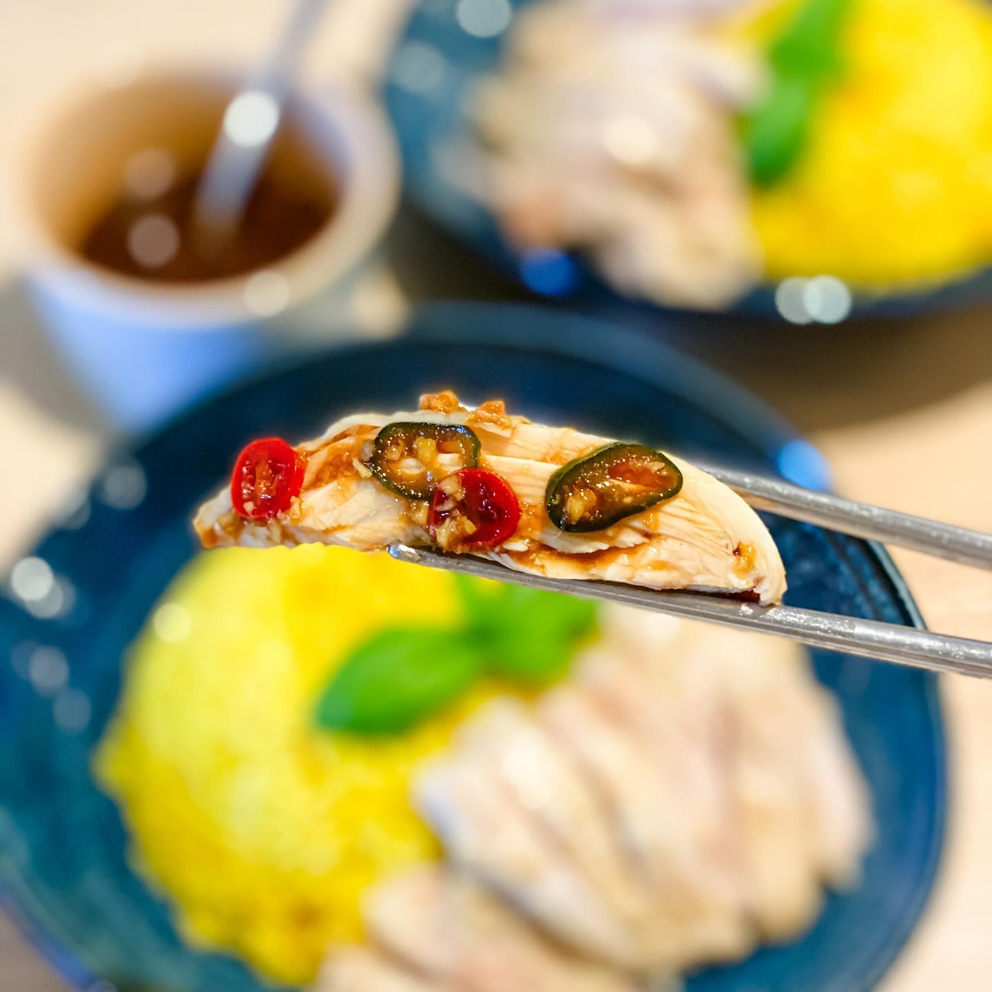 泰式海南雞飯Thai Style Chicken Rice ‘Khao Mun Gai’ - step 1