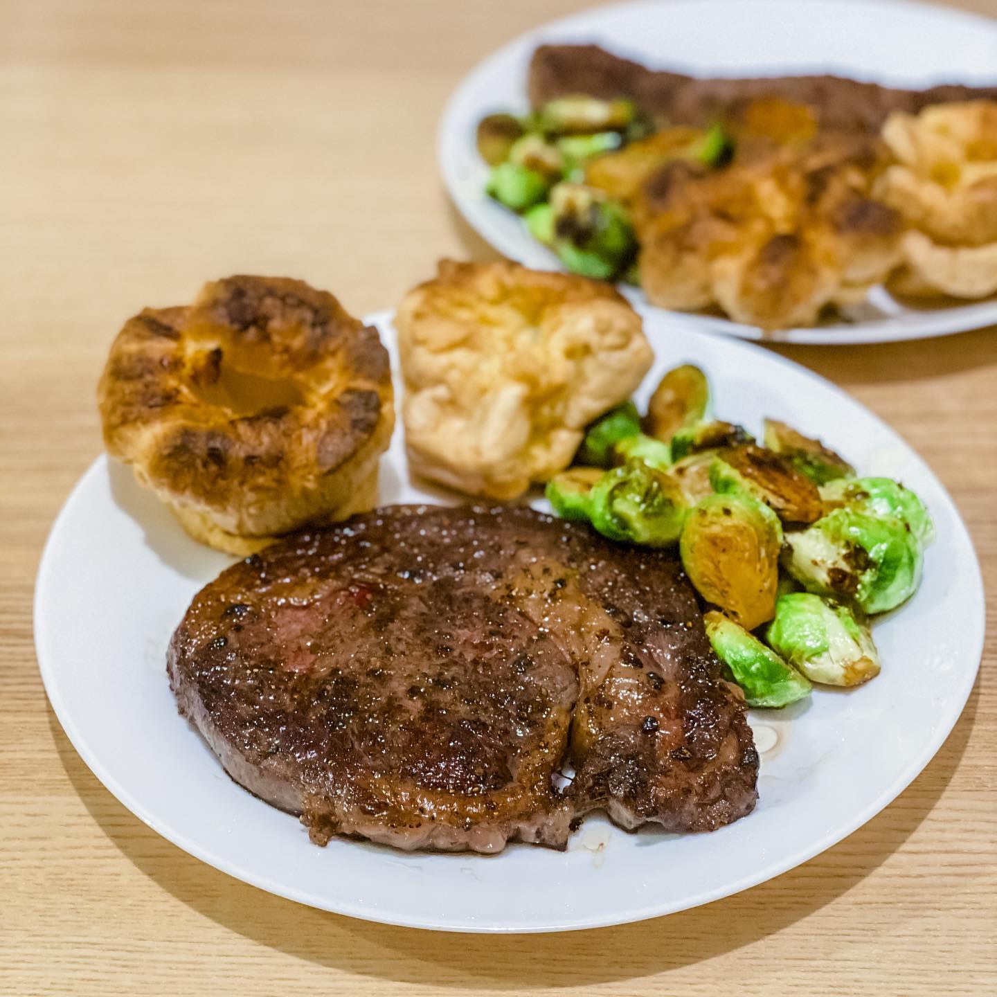 煎牛扒配約克夏布丁 - step 1